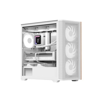 Корпус для ПК AeroCool D301A-G-WT-v2 White (ACCS-DS03043.21)