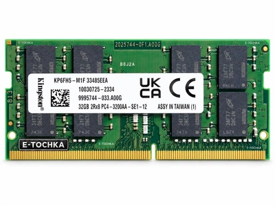 Оперативная память Kingston 32GB DDR4 3200MHz SO-DIMM для ноутбука (KP6FH5-MIF)