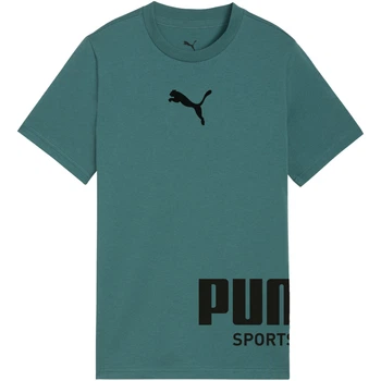Футболка підліткова PUMA Sport Graphic 69253541 зелений, 176