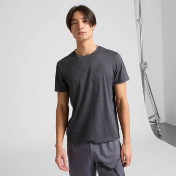 Футболка чоловіча PUMA TAD ESSENTIALS Heather Cat Tee Men 52590769 m, графіт