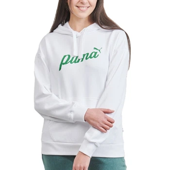 Худі жіноче Puma ESS+ BLOSSOM Script Hoodie TR 67934802 l, білий