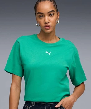 Футболка жіноча PUMA ESS Relaxed Tee 68497140 m, зелений