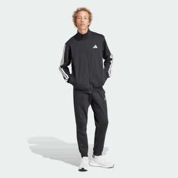 Костюм чоловічий ADIDAS Sportswear Basic 3-Stripes Fleece JI8878 m, чорний/білий