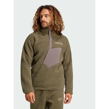 Кофта чоловіча ADIDAS Terrex Xploric High Pile Fleece IW0228 l, темний/зелений