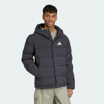 Пуховик ADIDAS Helionic CLIMAWARM Hooded JN2099 xxl, чорний