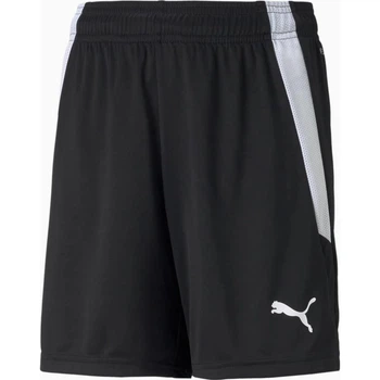 Шорти Puma teamLIGA Shorts Jr чорний, білий Діт 140 см 704931-03 140 см
