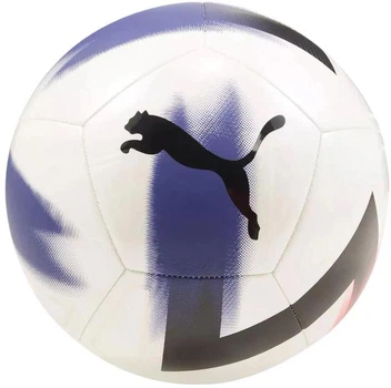 Мяч футбольный Puma CAGE ball белый, черный, фиолетовый Уни 4 084346-01