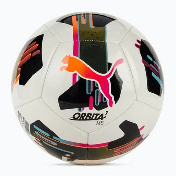 М'яч футбольний Puma Orbita 7 MS Білий, Чорний, Рожевий 4 (084475-01 4)