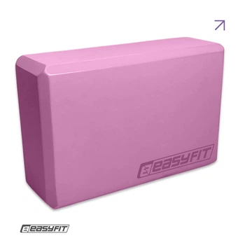 Блок для йоги EasyFit EVA EF-1818-P йога блок кирпич для йоги Розовый