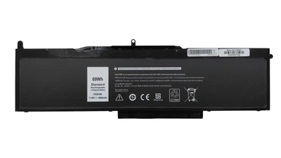 Акумулятор для ноутбука Dell VG93N Latitude 5580 11.4V Black 7666mAh OEM