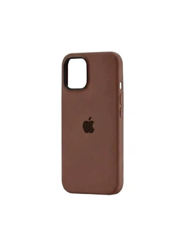Чохол для iPhone 13 силіконовий Soft-touch Silicone Case Full Size (AA) Brown