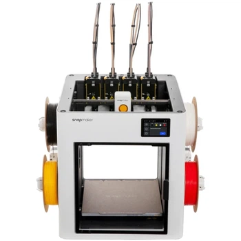 3D принтери Snapmaker Принтер 3D Snapmaker U1(FDM 1.75mm 270x270x270mm 4*Toolhead USB Wi-Fi білий) (81100)