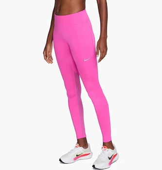 Лосини жіночі Nike Fast Pink XS Рожевий AT3103-623