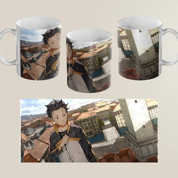 Керамічна чашка Ре:Зеро (Re:Zero) - Субару Нацукі, 330 мл
