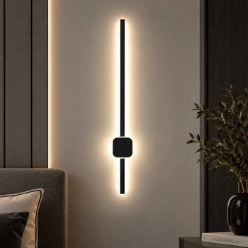 Бра настінне V K26002-1000 BK, чорне, LED