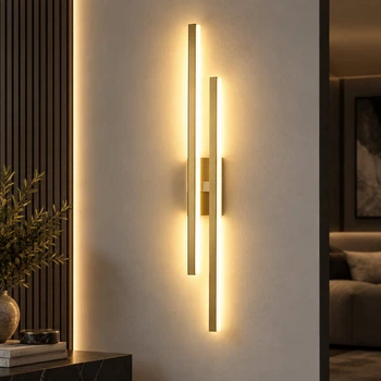 Бра настінне V K26001-500 GD, золоте, LED
