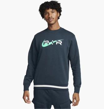 Свитшот мужской Nike Air Fleece Crew-Neck Sweatshirt Blue XL Синий FN7692-410