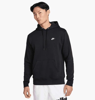 Худи мужское Nike Club Pullover Fleece Hoodie L Черный FN3859-010