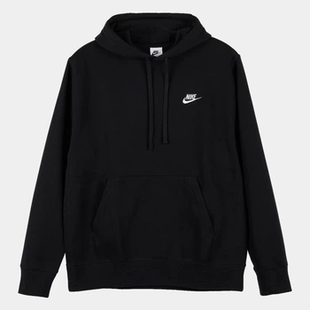 Худі чоловіче Nike M Nsw Club Hoodie Po Bb L ЧорнийBV2654-010