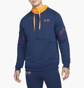 Худі чоловіче Nike Fc Barcelona Travel Blue XL Синій DB7834-492