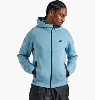 Толстовка мужская Nike Sportswear Tech Fleece Windrunner S Голубой FB7921-464
