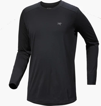 Чоловічий лонгслів Arc'teryx Ionia Merino Wool Ls Black S Чорний X000007732-BLACK