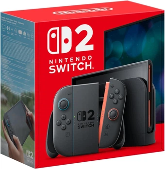 Портативна ігрова приставка Nintendo Switch 2 Black (00045496885816)