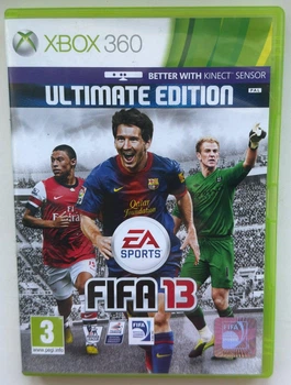 Диск для Xbox 360 - FIFA 13 Ultimate Edition, англійська версія, Б/В