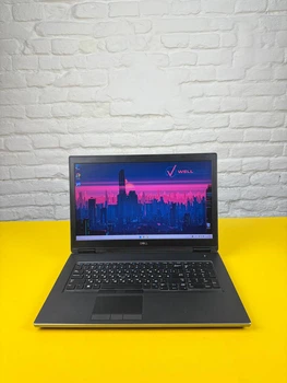Ноутбук Dell Precision 7730, 17.3" FullHD, Intel Core i7-8850H, 16GB, SSD 512GB, NVIDIA Quadro P3200 6GB (240W 7.4*5.0) - Б/У