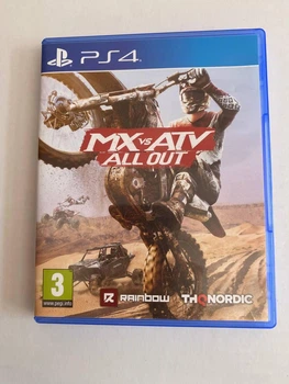 Диск для PlayStation 4 - MX Vs. ATV All Out, русские субтитры, Б/У