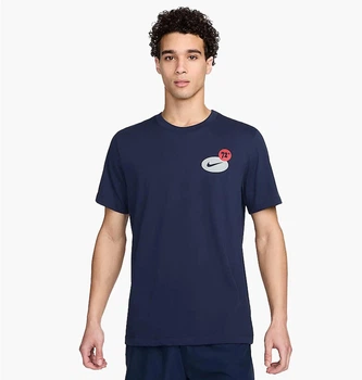 Футболка мужская Nike Dri-Fit Fitness T-Shirt M Темно-синий FV8366-451