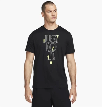Футболка мужская Nike Fitness T-Shirt XL Черный FQ3899-010