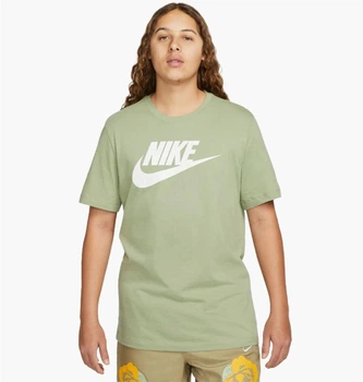 Футболка мужская Nike M Nsw Tee Icon Futura S Оливковый AR5004-386