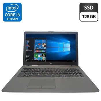 Ноутбук HP 250 G6 / 15.6" (1366x768) TN / Intel Core i3-5005U (2 (4) ядра по 2.0 GHz) / 8 GB DDR3 / 128 GB SSD / Intel HD Graphics 5500 / WebCam б/у