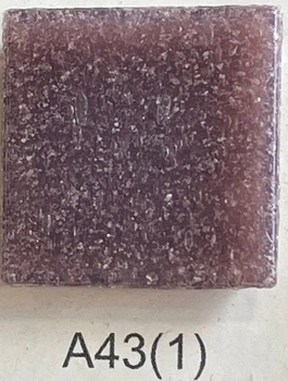 Плитка мозаики Picasso Quartz (манка) 20x20 мм, винный цвет, 225 шт. (А 43)