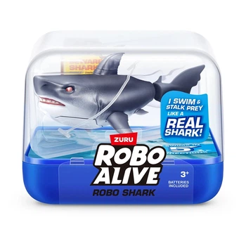 Интерактивная игрушка для ванны Robo Alive Робоакула на батарейках чёрная