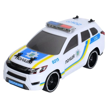 Полицейская машинка на радиоуправлении LIMO TOY M 6411, масштаб 1:16, аккумулятор, небьющийся корпус, свет