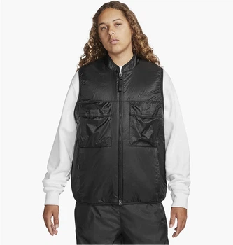 Жилетка мужская Nike Tech Fleece Vest Utility Water Repellent Zip Pockets M Черный FD0755-010