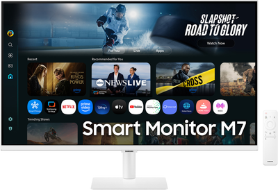 Monitor 32" Samsung Smart Monitor M70F White (LS32FM703UUXEN)