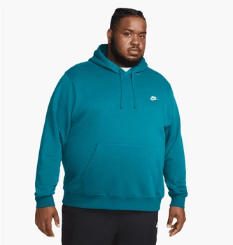 Худи мужское Nike Nsw Club Hoodie Po Bb L Синий BV2654-381