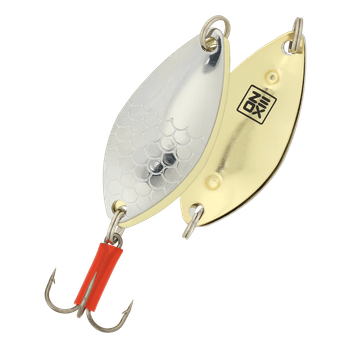 Блесна ZEOX Perch Twin 20г 001 Silver/Gold