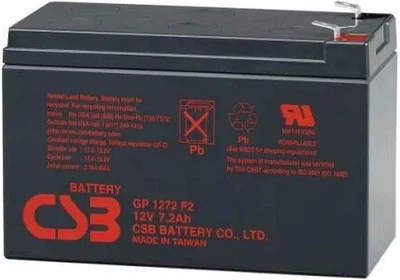 Akumulator CSB GP1272F1 AGM 12 V 7.2 Ah