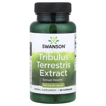 Трибулус Swanson Tribulus Terrestris Extract 500 мг 60 капсул