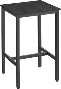 Барний стіл квадратний VASAGLE 60x60x92 см см B0BZXBDD8H