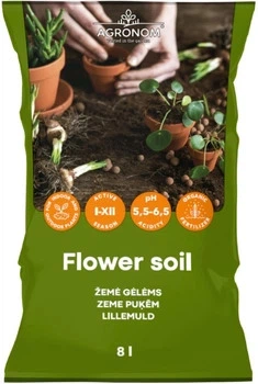 Торфосуміш Agronom універсальна для кіфмнатних рослин,8л,240995