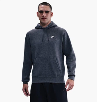 Худі чоловіче Nike Club Grey L Сірий FN3859-071