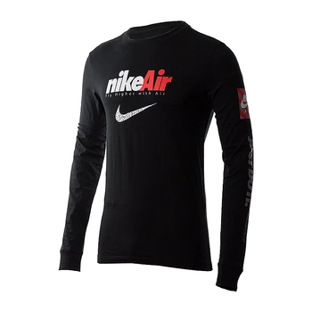 Лонгслив мужской Nike Nsw Long Sleeve Swoosh By Air Tee M Черный DJ1415-010