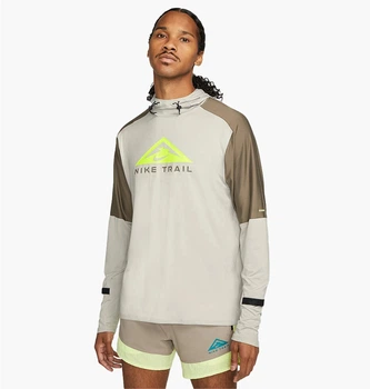 Кофта мужская Nike Dri-Fit Trail Running Hoodie Beige XS Бежевый DM4743-012