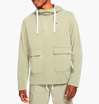 Худи мужское Nike Heritage Popover Jacket Light Army S Хаки DA0037-320