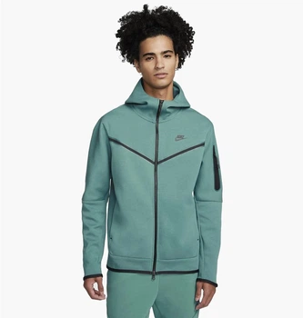 Чоловіча толстовка Nike Nsw Tch Flc Hoodie Fz Wr XL Бірюзовий CU4489-381